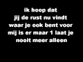 thomas berge- mijn woord lyrics. 