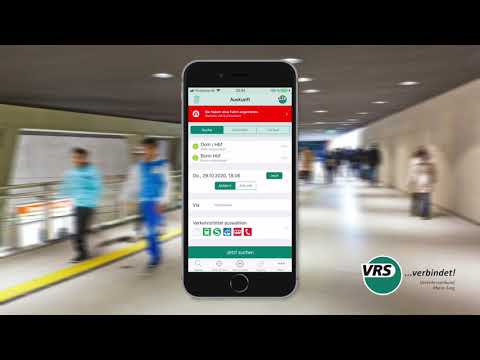 VRS-Fahrplanauskunft prognostiziert Fahrzeugauslastungen