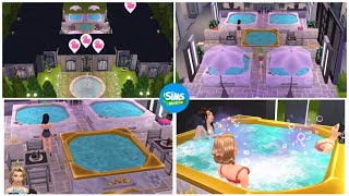 The Sims Mobile - Pool Party with 5 Steamy Hot Tubs!!!