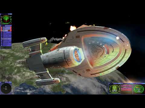 Star Trek: Bridge Commander | RBG Intrepid Refit vs Cardassian Fleet