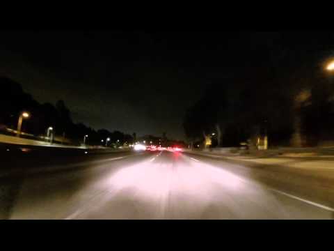 Driving from Hollywood to Anaheim, CA