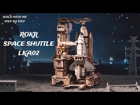 ROKR Space Shuttle LKA02| Honest Review Step-by-step @Robotime  🚀