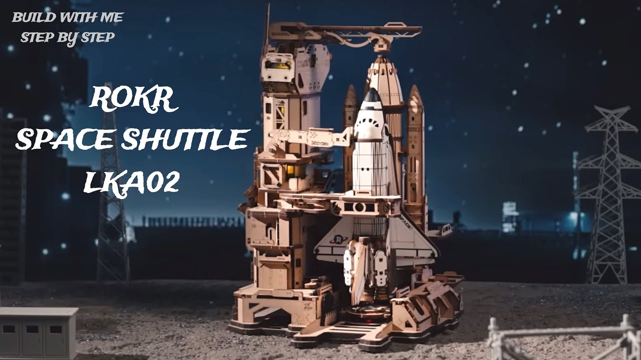 ROKR Space Shuttle LKA02| Honest Review Step-by-step @Robotime  🚀