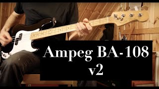Video thumbnail for Ampeg BA 108 v2 Bass Combo Demo by Andreas Brink