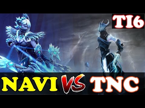 Na`Vi IS BACK? - Natus Vincere vs TNC Gaming - TI6 - Group Stage