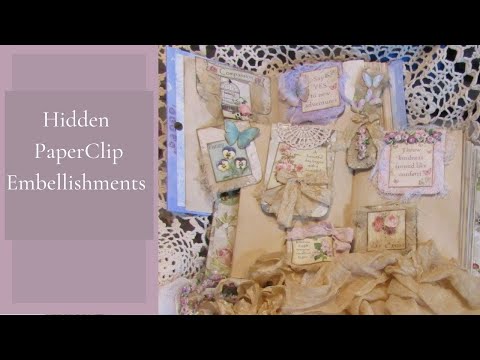 Hidden Paperclip Embellishments