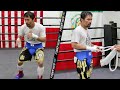BEHIND THE SCENES - MANNY PACQUIAO IN LAST WEEK OF TRAINING FOR YORDENIS UGAS FIGHT