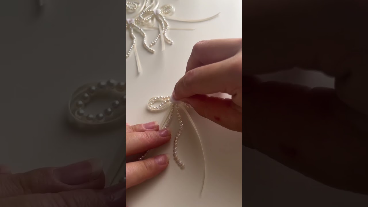 今月1番人気のリボンアクセ🎀⌒☆#handmade #ハンドメイド #ハンドメイドアクセサリー #リボン