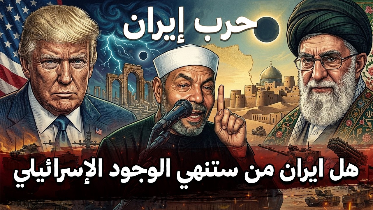 هل ايران من ستنهي الوجود الإسرائيلي الحقيقه كامله يرويها الشيخ محمد الشعراو?
