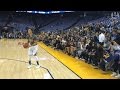 Stephen Curry Pre Game Routine Shooting Part 1
