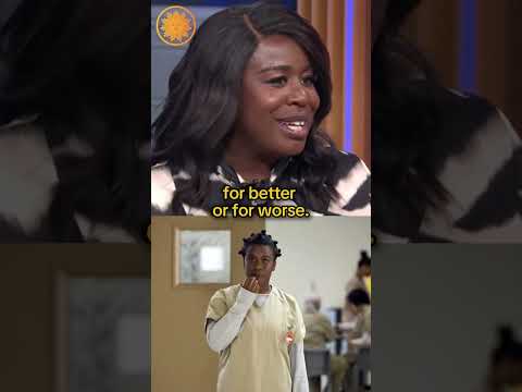 Uzo Aduba reflects on her character Crazy Eyes from "Orange is the New Black" #shorts