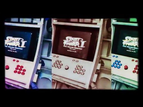 Arcade cabinet build video thumbnail