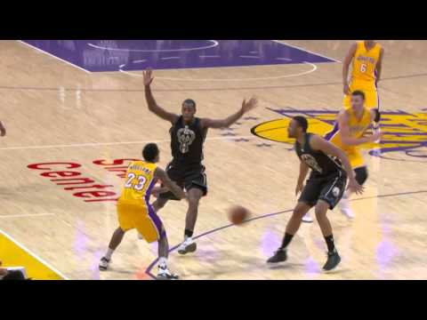 Larry Nance Jr. Puts John Henson on a Poster!