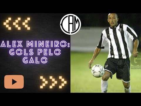 Todos 26 gols de Alex Mineiro pelo Galo