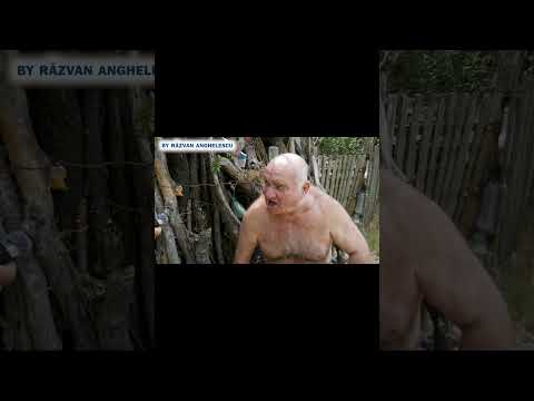 Ce mare dorință are bătrânul care trăiește în pădure? 😲 Cum se încălzește la iarnă în rulotă? #fyp