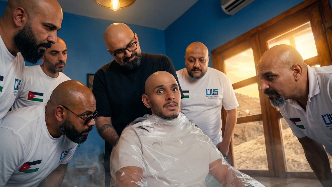 عصابة الصلعان في الأردن 🇯🇴 #عمر_يجرب