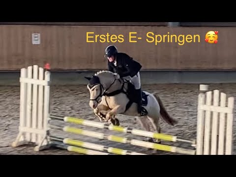 Erstes E Springen für Nico 🥰