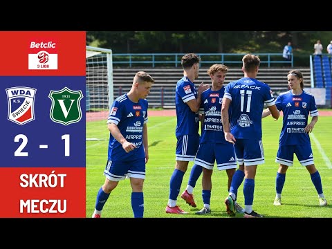 Skrót meczu Betclic 3. Ligi grupy II: Wda Świecie - VIctoria Września (2:1)