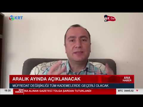 Genel Başkanımız Kadem Özbay, Milli Eğitim Bakanının gündeme getirdiği müfredat değişikliği ile ilgili KRT Tv’ye açıklamalarda bulundu.01/11/2023 | EĞİTİM İŞ
