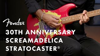 Fender 30th Anniversary Screamadelica Stratocaster Video