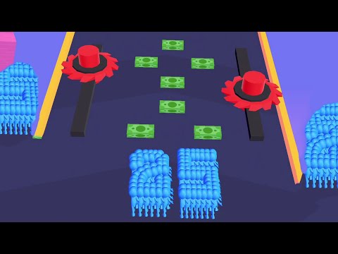 CROWD NUMBER RUN 3D  ALL LEVELS  GAMEPLAY WALKTHROUGH PART 3