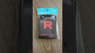 Pokemon TCG Team Rocket logo card sleeves for sale. #pokemon #pokemoncards #pokemontcg #teamrocket