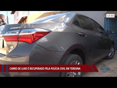 Carro de luxo eÌ recuperado pela PoliÌcia Civil em Teresina 20 08 2021