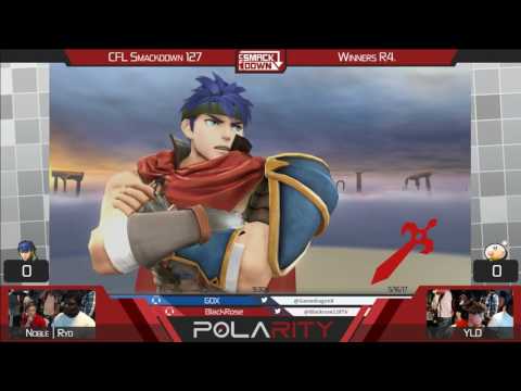 CFL Smackdown 127 WiiU - Noble | Ryo (Ike) vs YLD (Olimar) - Winners R4