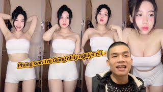 Trịnh Phong Hot Idol, Trịnh Phong xem Trà Giang Tik Tok mặc bộ này nhảy đẹp quá tập 4