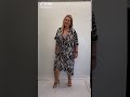 Lenny Dress Moto Print