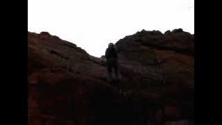 preview picture of video 'Keaton rappelling at Red Rock Canyon'