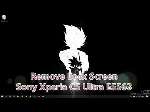 Remove Lock Screen Sony Xperia C5 Ultra E5563
