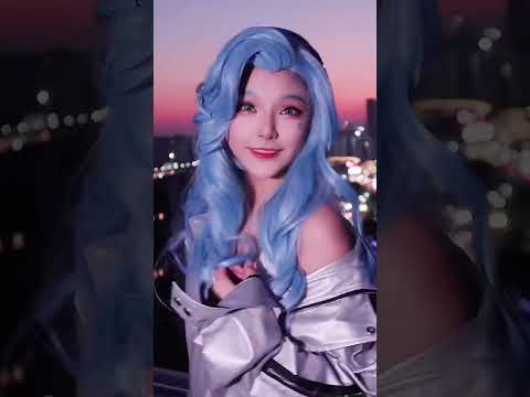 here comes seraphine#shorts #cosplay #seraphine #fyp
