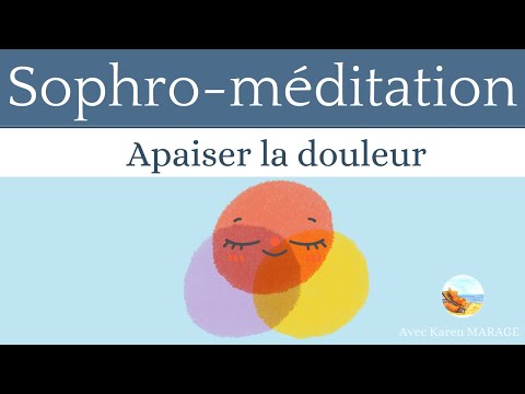 Sophro - meditation Soothe physical and emotional pain - voice guide and music 15 min