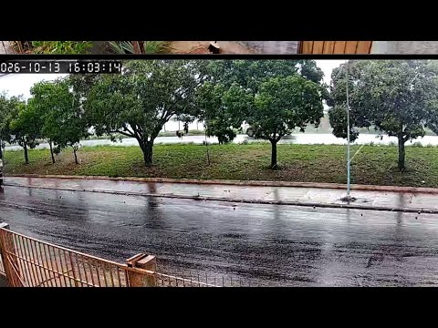 Filma  CHUVAS em Paranaiguara Goiás