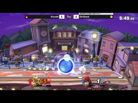 DDD 53 SSBU Winners Semis - Ronald (Pokemon Trainer/Roy/Cloud) vs DritDank (Link)
