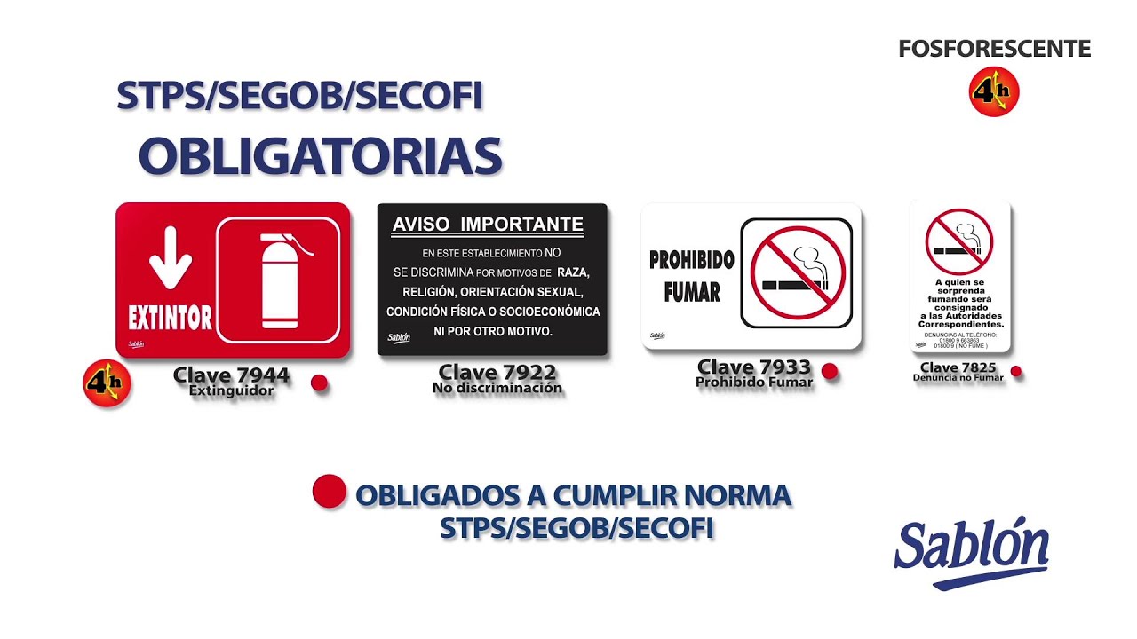 ¿Cuáles son las señalizaciones obligatorias para tu negocio