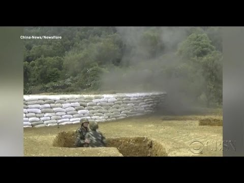 Chinese army recruit accidentally drops live grenade