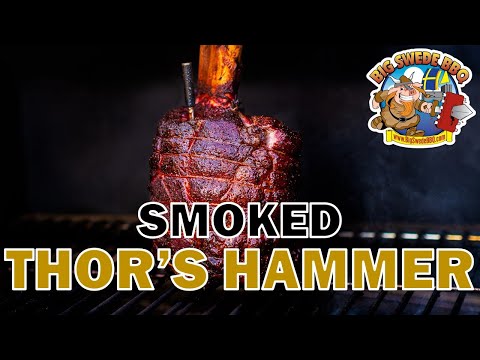 Smoked Thor's Hammer on the pellet grill | aka Smoked Beef Shank