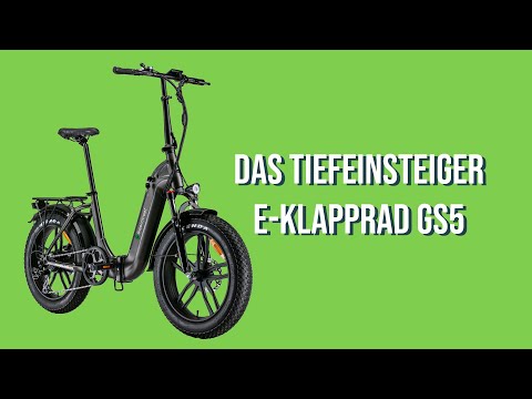 E-Bike Tiefeinsteiger Klapprad GS5 250 W 20 Zoll