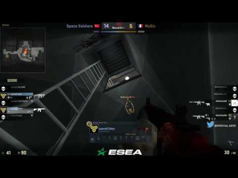ZywOo ACE with 1vs2 clutch vs Space Soldiers