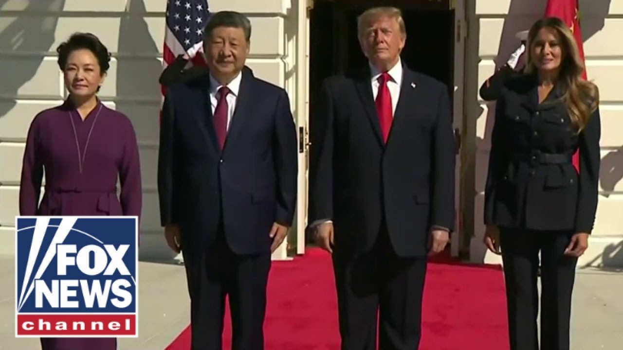 BREAKING: Trump greets Xi at White House as MAJOR questions remain on talks