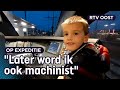 Droom komt uit! Emánuel (6) rijdt mee met de treinmachinist | RTV Oost