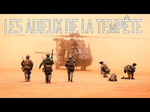 LES ADIEUX DE LA TEMPÊTE  -  Chant Militaire ⚔️🇫🇷 (avec paroles)