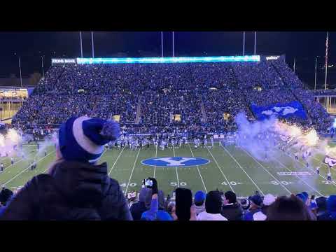 Start of the 4th Quarter at the BYU Football Game