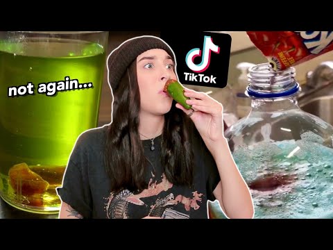 MAKING TIK TOK COCKTAILS... FOR THE THIRD TIME