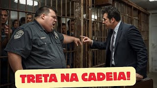 BRIGUEI COM UM POLICIAL PENAL (CARCEREIRO) NA PRISÃO. DIA TENSO.