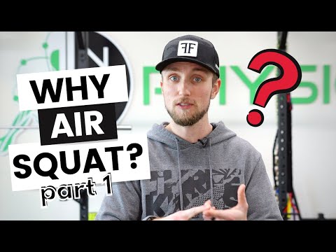 Air Squats For Beginners - Why Squatting is Important - (part 1)