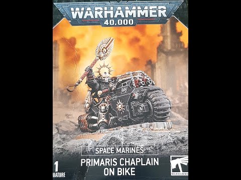 Lets Build EP 26 Primaris Chaplain on Bike for Games of 40K