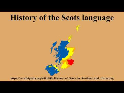 History of the Scots language